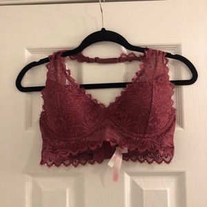 SOLD NWOT VS Pink Halter Bralette